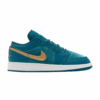 Jordan 1 Low SE Geode Teal Metallic Gold (GS) FB9896-300 - Arviolet photo 1