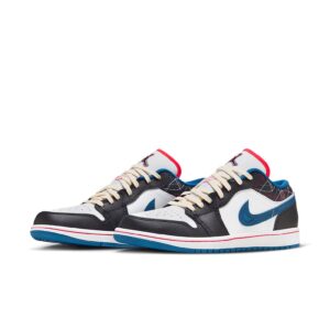 Jordan 1 Low SE Industrial Blue Sashiko FV3622-141 - Arviolet photo 2