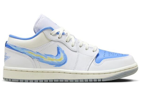 Jordan 1 Low SE Just Skate University Blue (Women's) FJ7219-441 - Arviolet photo 1