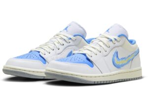 Jordan 1 Low SE Just Skate University Blue (Women's) FJ7219-441 - Arviolet photo 2