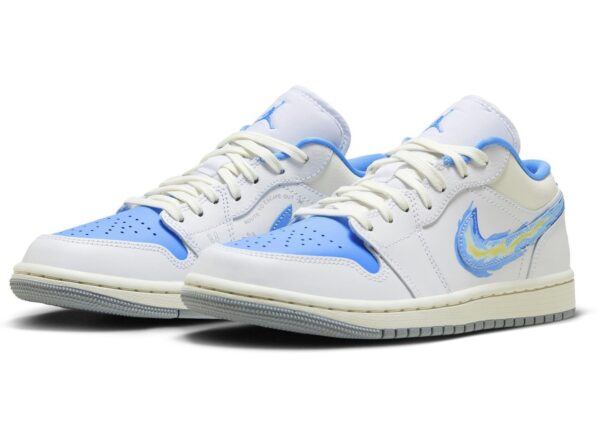 Jordan 1 Low SE Just Skate University Blue (Women's) FJ7219-441 - Arviolet photo 2