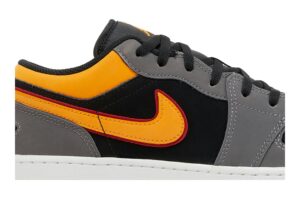 Jordan 1 Low SE Light Graphite Vivid Orange (GS) FN7671-008 - Arviolet photo 2