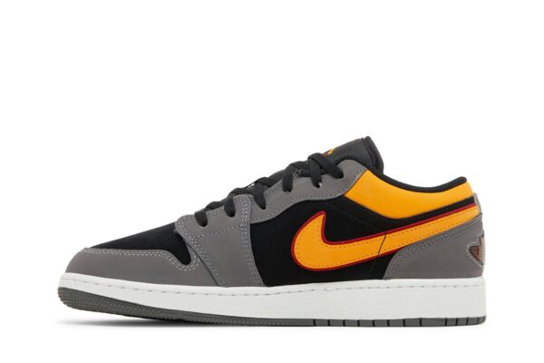 Jordan 1 Low SE Light Graphite Vivid Orange (GS) FN7671-008 - Arviolet photo 3