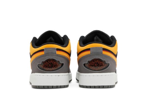 Jordan 1 Low SE Light Graphite Vivid Orange (GS) FN7671-008 - Arviolet photo 6