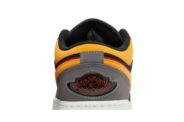Jordan 1 Low SE Light Graphite Vivid Orange (GS) FN7671-008 - Arviolet photo 7
