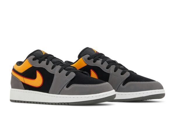 Jordan 1 Low SE Light Graphite Vivid Orange (GS) FN7671-008 - Arviolet photo 8