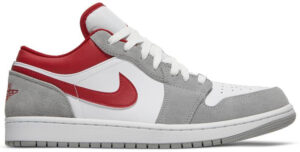 Jordan 1 Low SE Light Smoke Grey Gym Red DC6991-016 - Arviolet photo 1