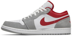 Jordan 1 Low SE Light Smoke Grey Gym Red DC6991-016 - Arviolet photo 2