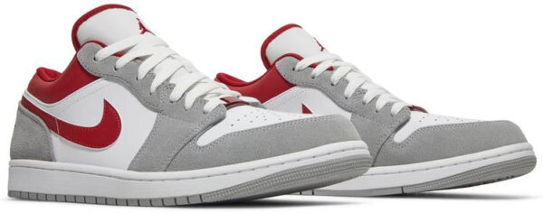 Jordan 1 Low SE Light Smoke Grey Gym Red DC6991-016 - Arviolet photo 3
