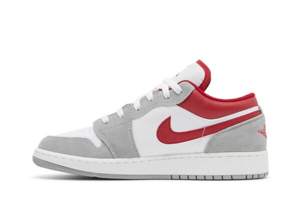 Jordan 1 Low SE Smoke Grey Gym Red (GS) DM0589-016 - Arviolet photo 3