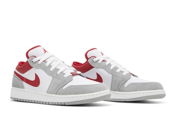 Jordan 1 Low SE Smoke Grey Gym Red (GS) DM0589-016 - Arviolet photo 8