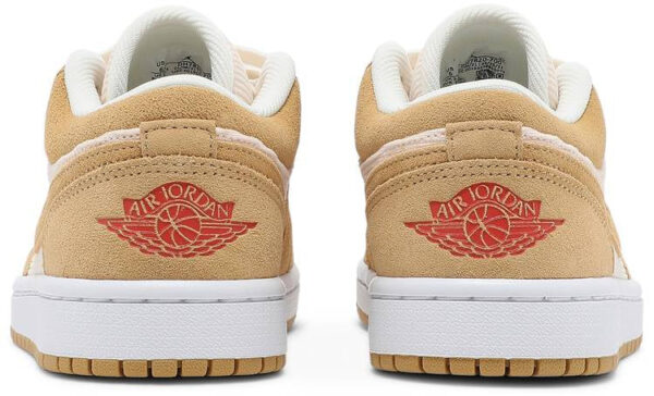 Jordan 1 Low SE Twine Orange Quartz Corduroy (Women's) DH7820-700 - Arviolet photo 4