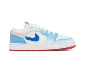 Jordan 1 Low SE University Blue Gradient (GS) FN8895-141 - Arviolet photo 1