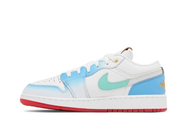 Jordan 1 Low SE University Blue Gradient (GS) FN8895-141 - Arviolet photo 3