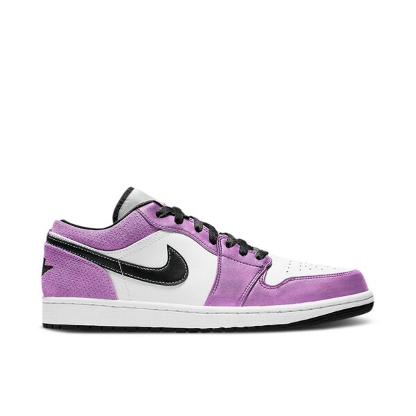 Jordan 1 Low SE Violet Shock White Black CK3022-503 - Arviolet photo 1