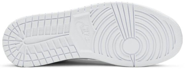 Jordan 1 Low Triple White Tumbled Leather 553558-130 - Arviolet photo 5