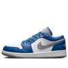 Jordan 1 Low True Blue 553558-412 - Arviolet photo 1