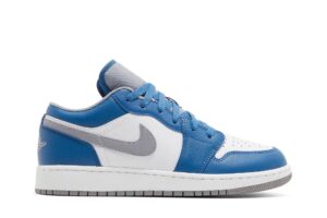 Jordan 1 Low True Blue (GS) 553560-412 - Arviolet photo 1