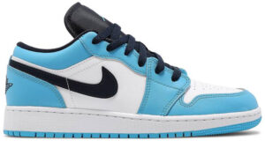 Jordan 1 Low UNC (2021) (GS) 553560-144 - Arviolet photo 1