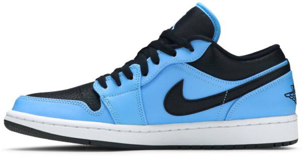 Jordan 1 Low University Blue Black 553558-403 - Arviolet photo 2