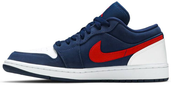 Jordan 1 Low USA CZ8454-400 - Arviolet photo 3
