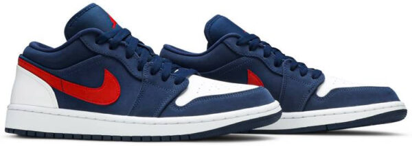 Jordan 1 Low USA CZ8454-400 - Arviolet photo 4