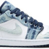 Jordan 1 Low Washed Denim CZ8455-100 - Arviolet photo 1