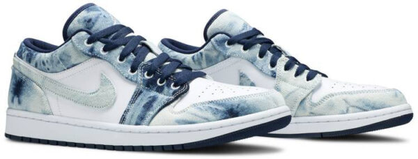Jordan 1 Low Washed Denim CZ8455-100 - Arviolet photo 4