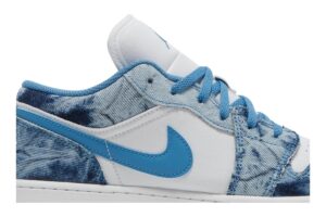 Jordan 1 Low Washed Denim (GS) DM8947-100 - Arviolet photo 2
