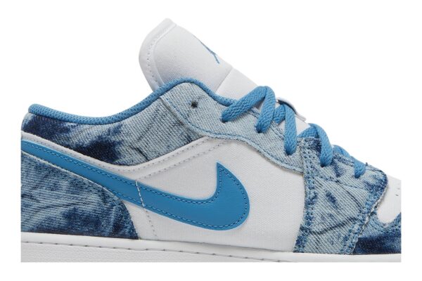 Jordan 1 Low Washed Denim (GS) DM8947-100 - Arviolet photo 2