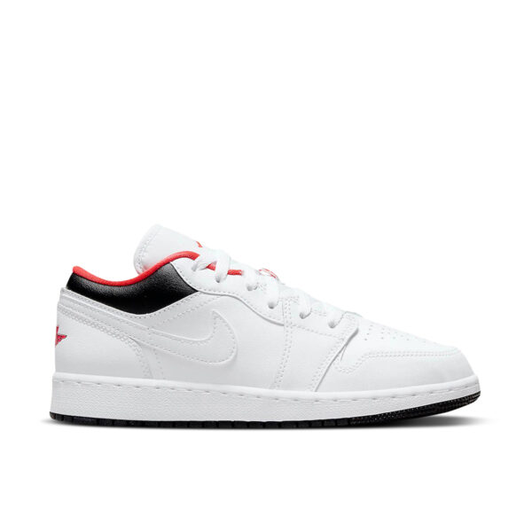 Jordan 1 Low White Black Infrared (GS) 553560-160 - Arviolet photo 1