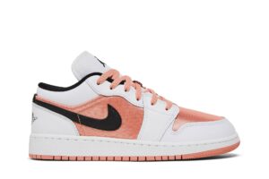 Jordan 1 Low White Light Madder Root (GS) DM8960-801 - Arviolet photo 1
