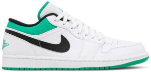 Jordan 1 Low White Lucky Green Black 553558-129 - Arviolet photo 1