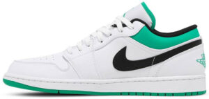 Jordan 1 Low White Lucky Green Black 553558-129 - Arviolet photo 2
