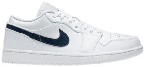 Jordan 1 Low White Obsidian 553558-114 - Arviolet photo 1