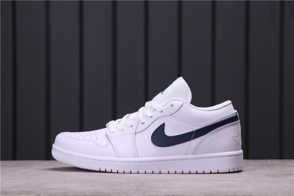 Jordan 1 Low White Obsidian 553558-114 - Arviolet photo 2