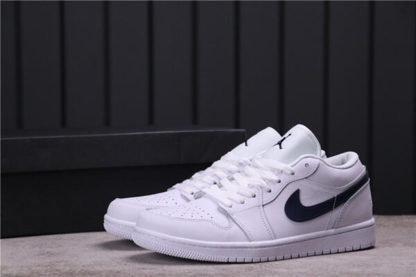 Jordan 1 Low White Obsidian 553558-114 - Arviolet photo 4