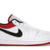 Jordan 1 Low White University Red Black 553558-118 - Arviolet photo 1