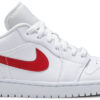 Jordan 1 Low White University Red (Women's) AO9944-161 - Arviolet photo 1