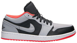 Jordan 1 Low Wolf Grey Infrared 23 553558-022 - Arviolet photo 1