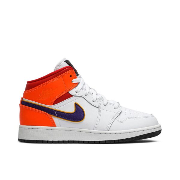 Jordan 1 Mid Alternate Multi-Color (GS) 554725-128 - Arviolet photo 1