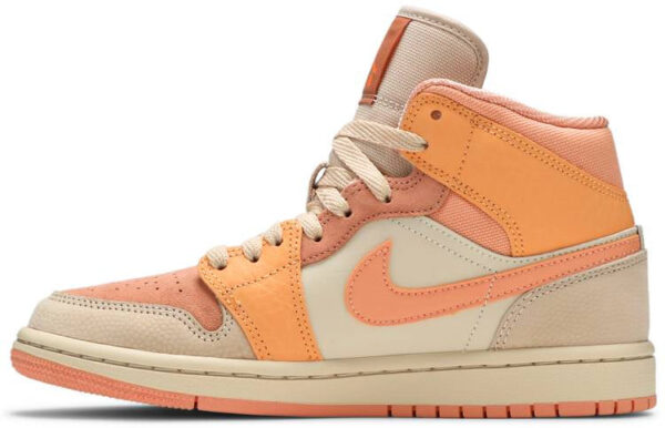 Jordan 1 Mid Apricot Orange (Women's) DH4270-800 - Arviolet photo 2