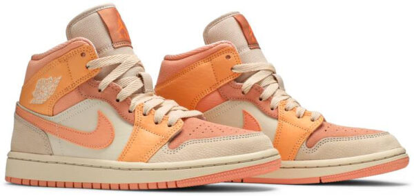 Jordan 1 Mid Apricot Orange (Women's) DH4270-800 - Arviolet photo 3