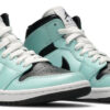 Jordan 1 Mid Aqua Blue Tint (Women's) BQ6472-300 - Arviolet photo 1