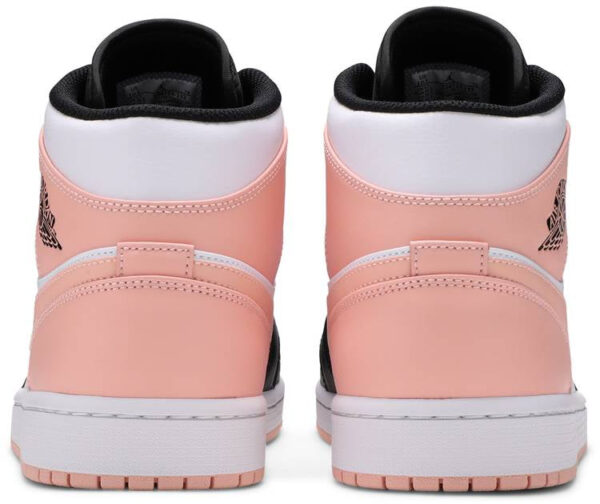Jordan 1 Mid Arctic Orange Black Toe 554724-133 - Arviolet photo 4