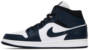 Jordan 1 Mid Armory Navy 554724-411 - Arviolet photo 2