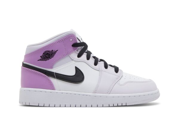 Jordan 1 Mid Barely Grape (GS) DQ8423-501 - Arviolet photo 1