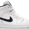 Jordan 1 Mid Barely Rose (Women's) BQ6472-500 - Arviolet photo 1