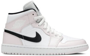 Jordan 1 Mid Barely Rose (Women's) BQ6472-500 - Arviolet photo 1