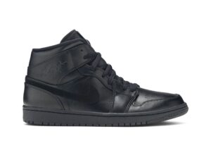 Jordan 1 Mid Black 554724-090 - Arviolet photo 1